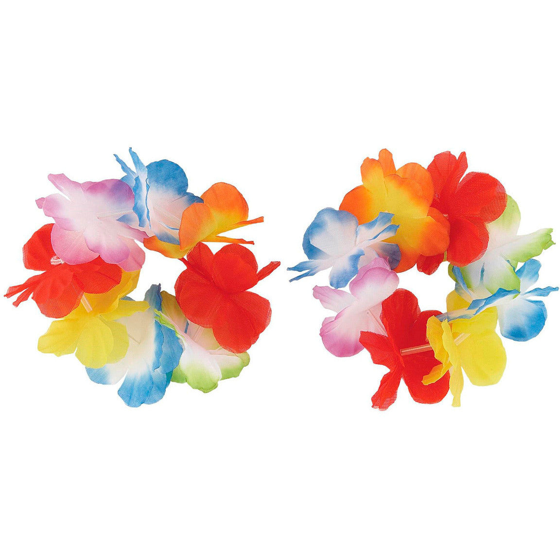 Luau Rainbow Flower Bra