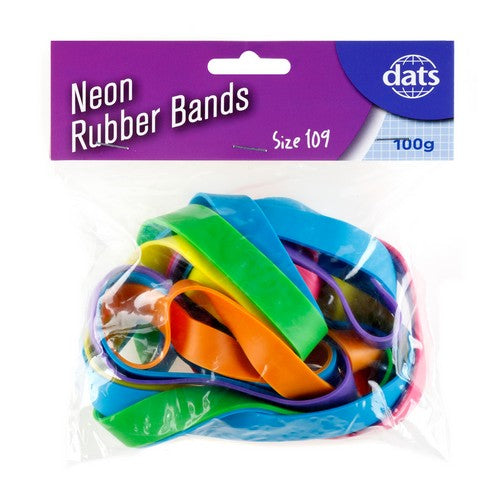 Neon sale rubber bands