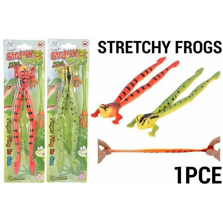 Stretchy sales frog toy