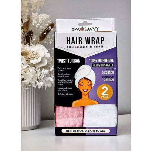 Hair towel discount twist and loop