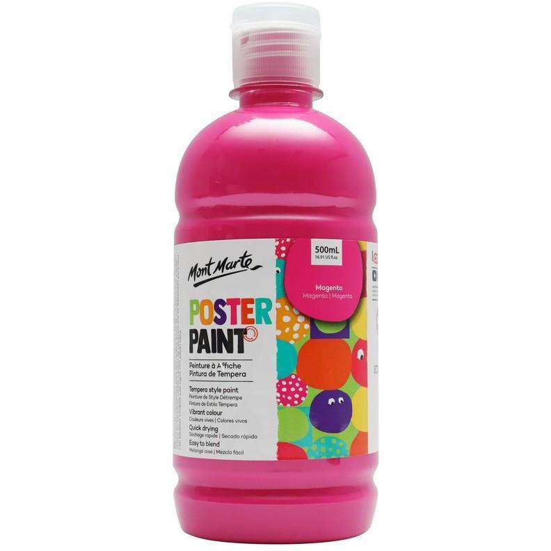 Mont Marte Poster Paint - Magenta