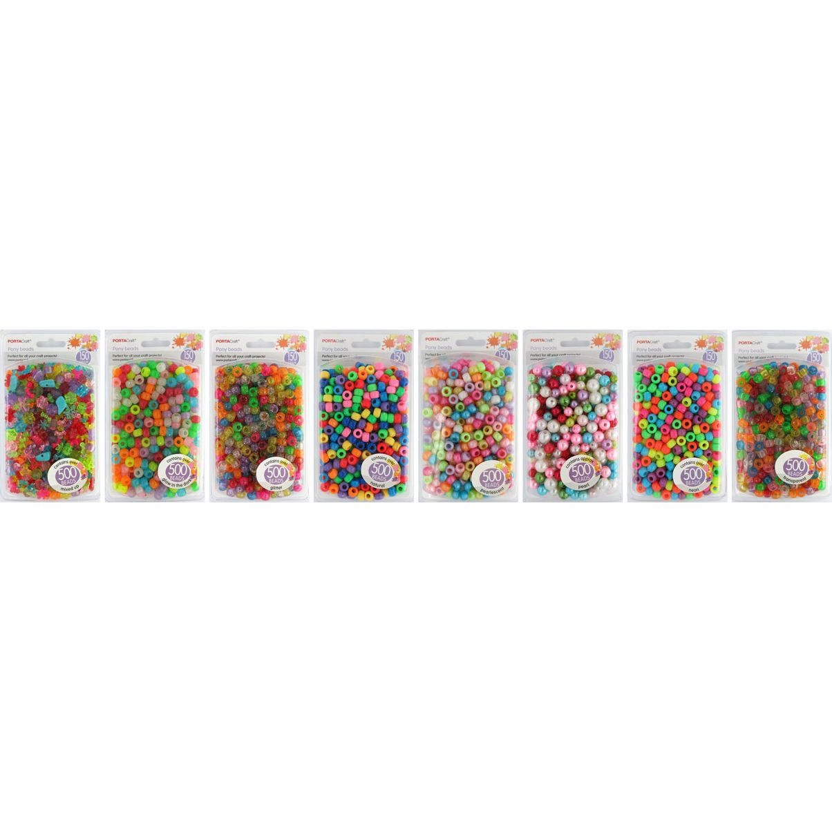 Pony Beads - Assorted