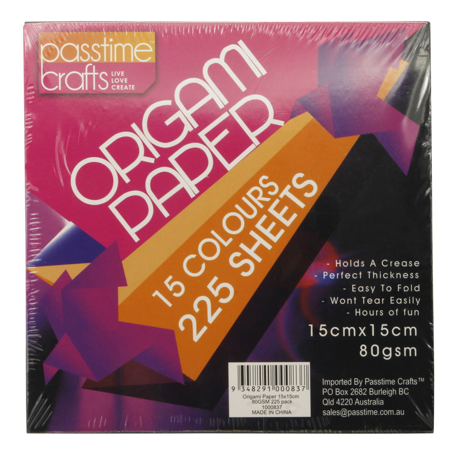 Origami Paper - Assorted Colors