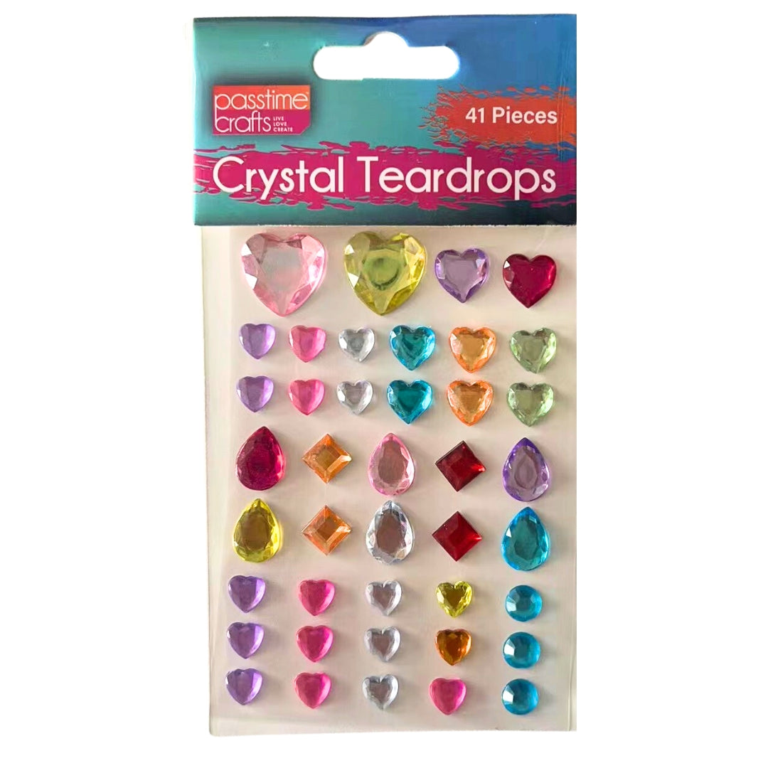 Stickers - Crystal Teardrops