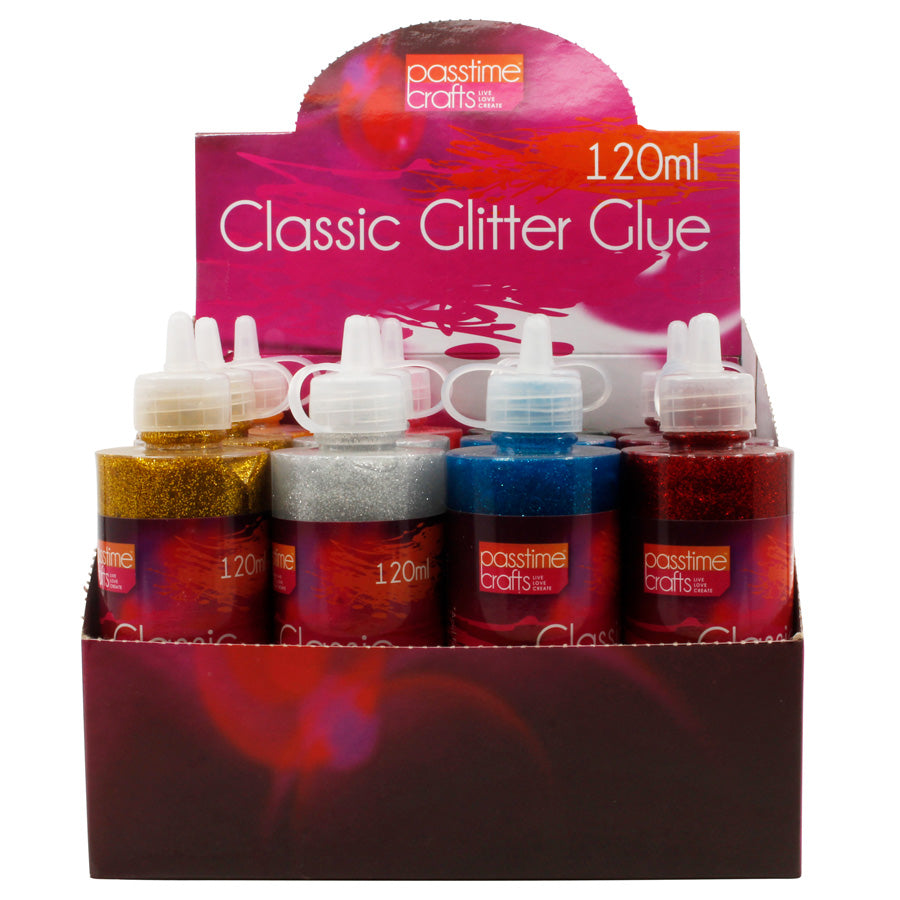 Metallic Glitter Glue - Assorted