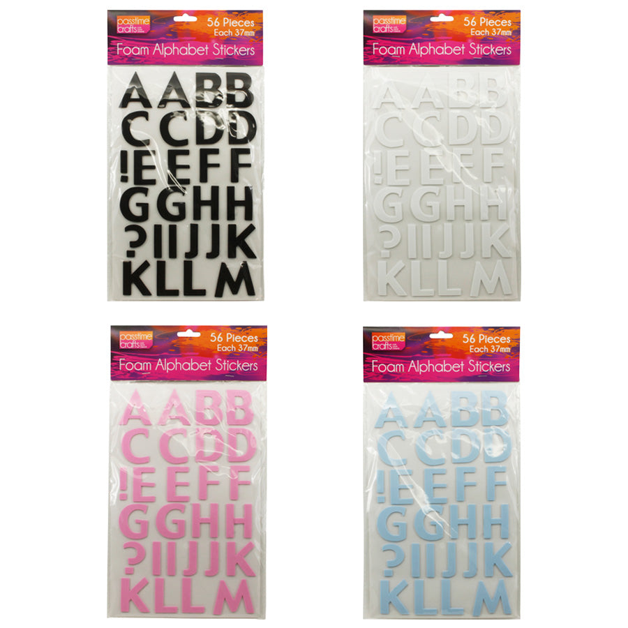 Foam Stickers - Alphabet