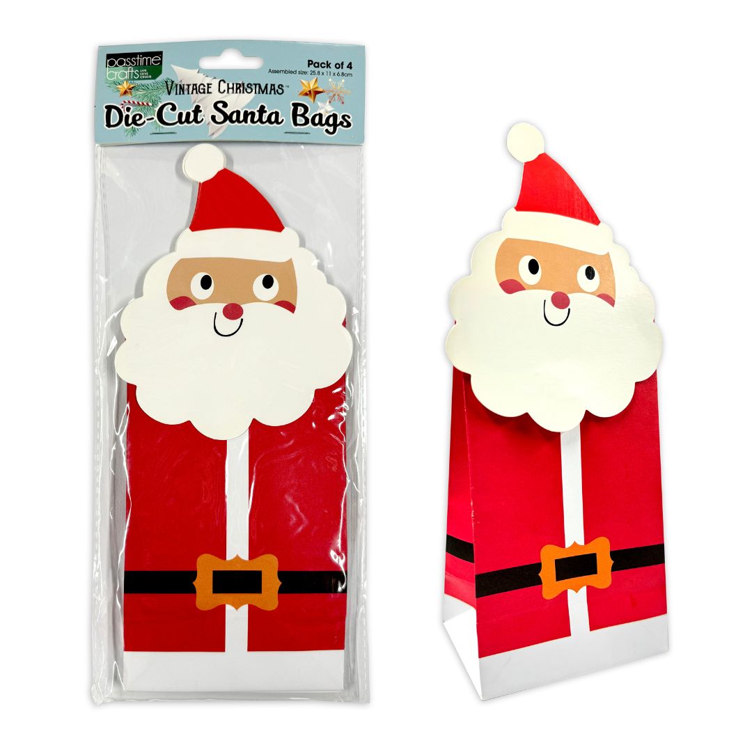 Christmas Treat Bags - Santa