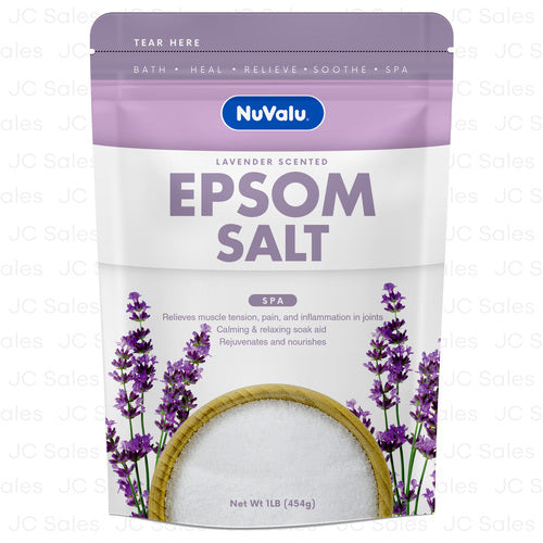 Nuvalu Epsom Salt  Lavender