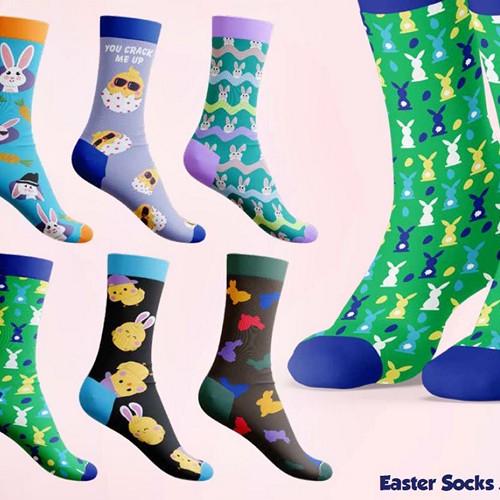 Easter Socks - Adults