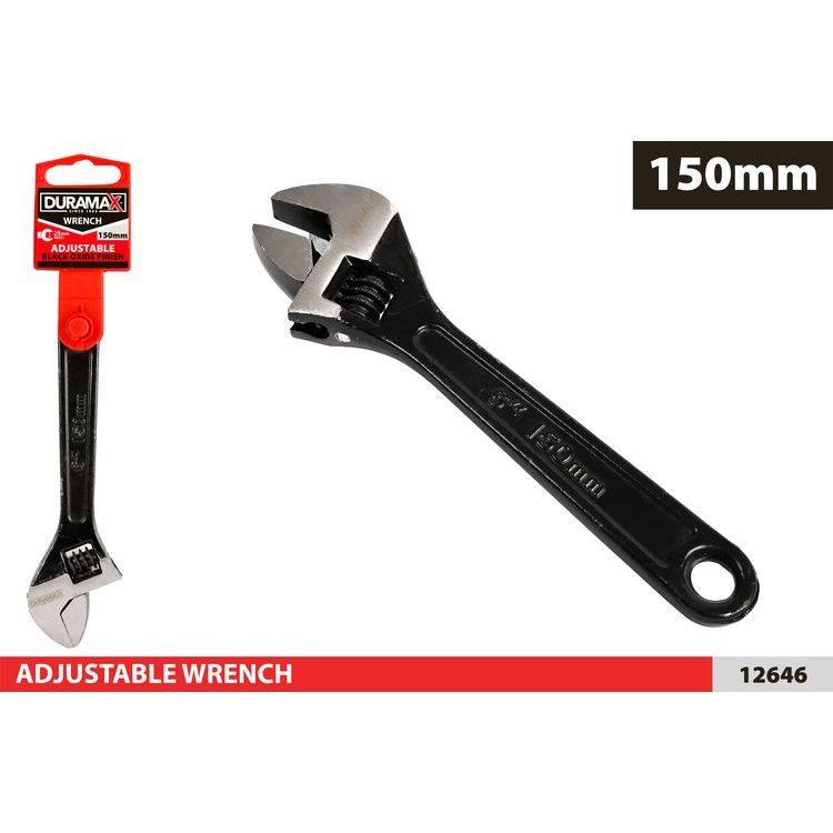 Adjustable Wrench with Measurement Gauge