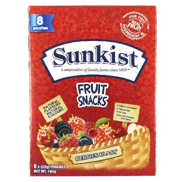 Sunkist Fruit Snacks - Berries Blast