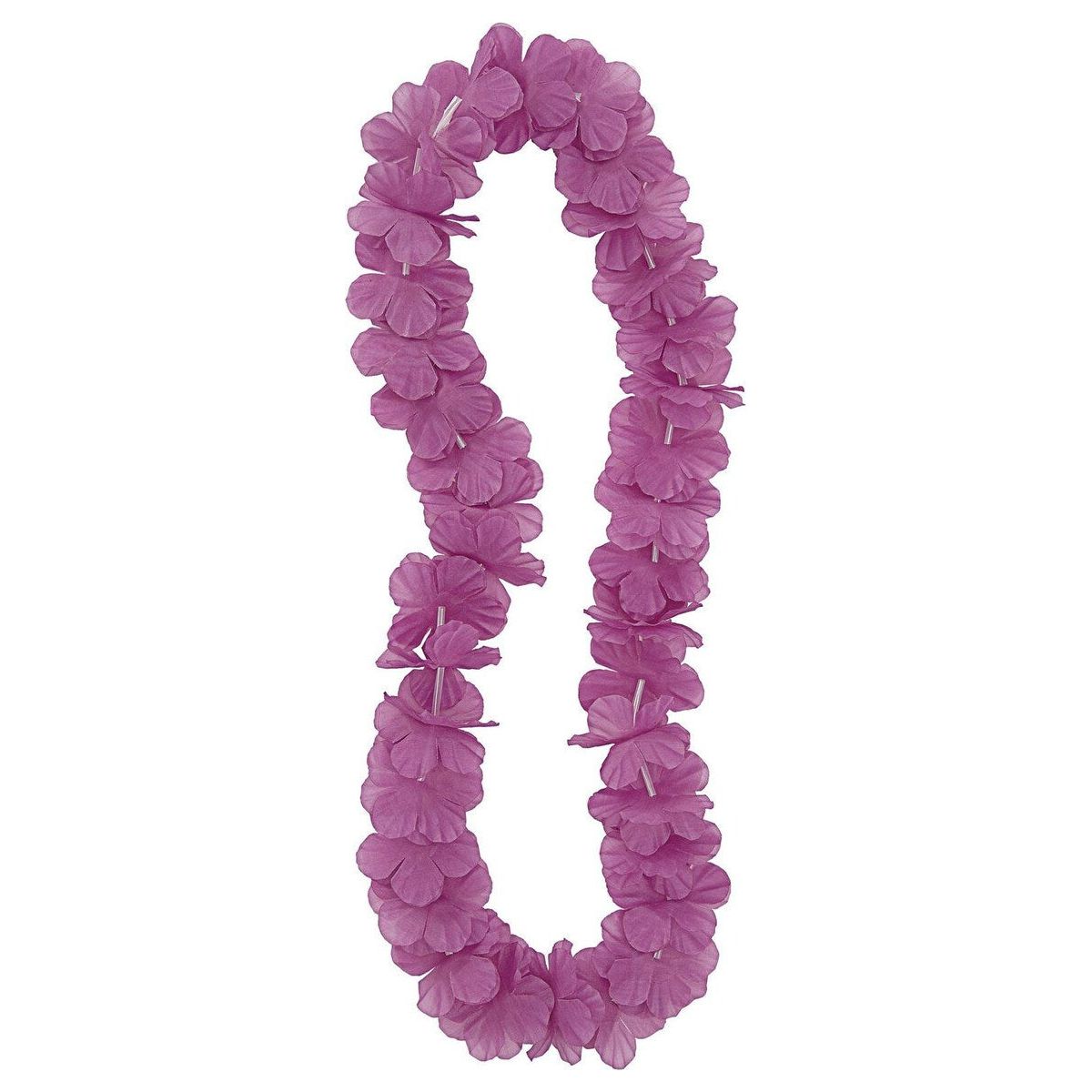 Hawaiian Luau Flower Lei - Purple