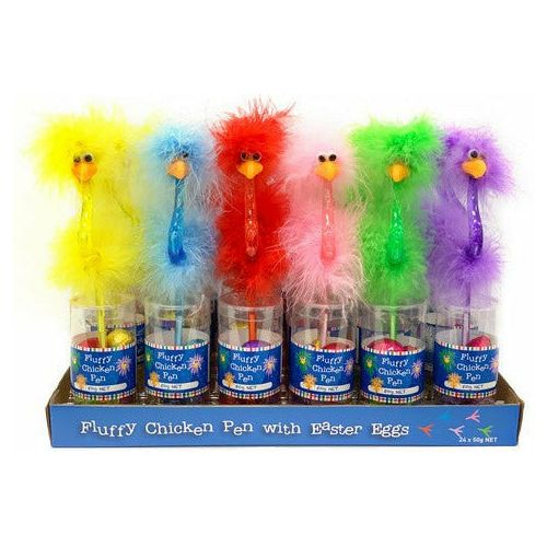 Easter - Fluffy Chicken Pen with Eggs