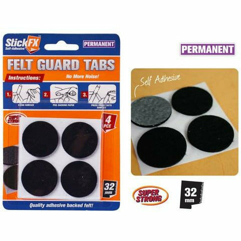 Self-Adhesive Felt Guard Tabs