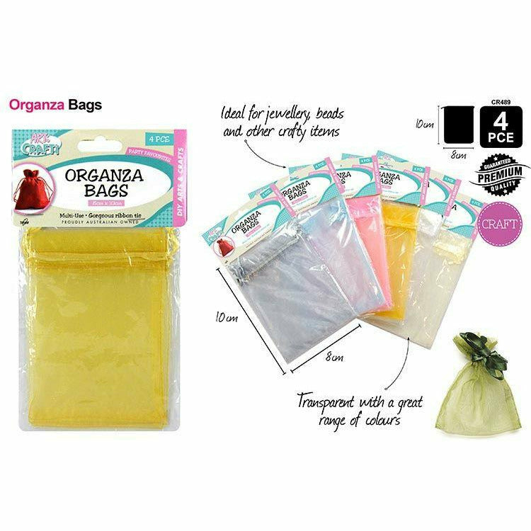 Organza Bags - Assorted Colours