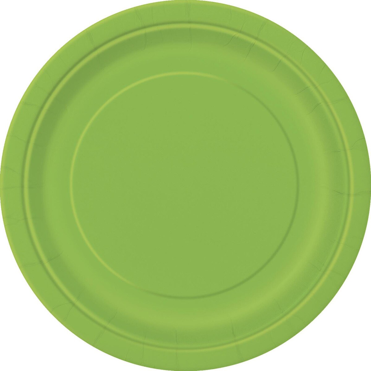 Paper Plates - Lime Green