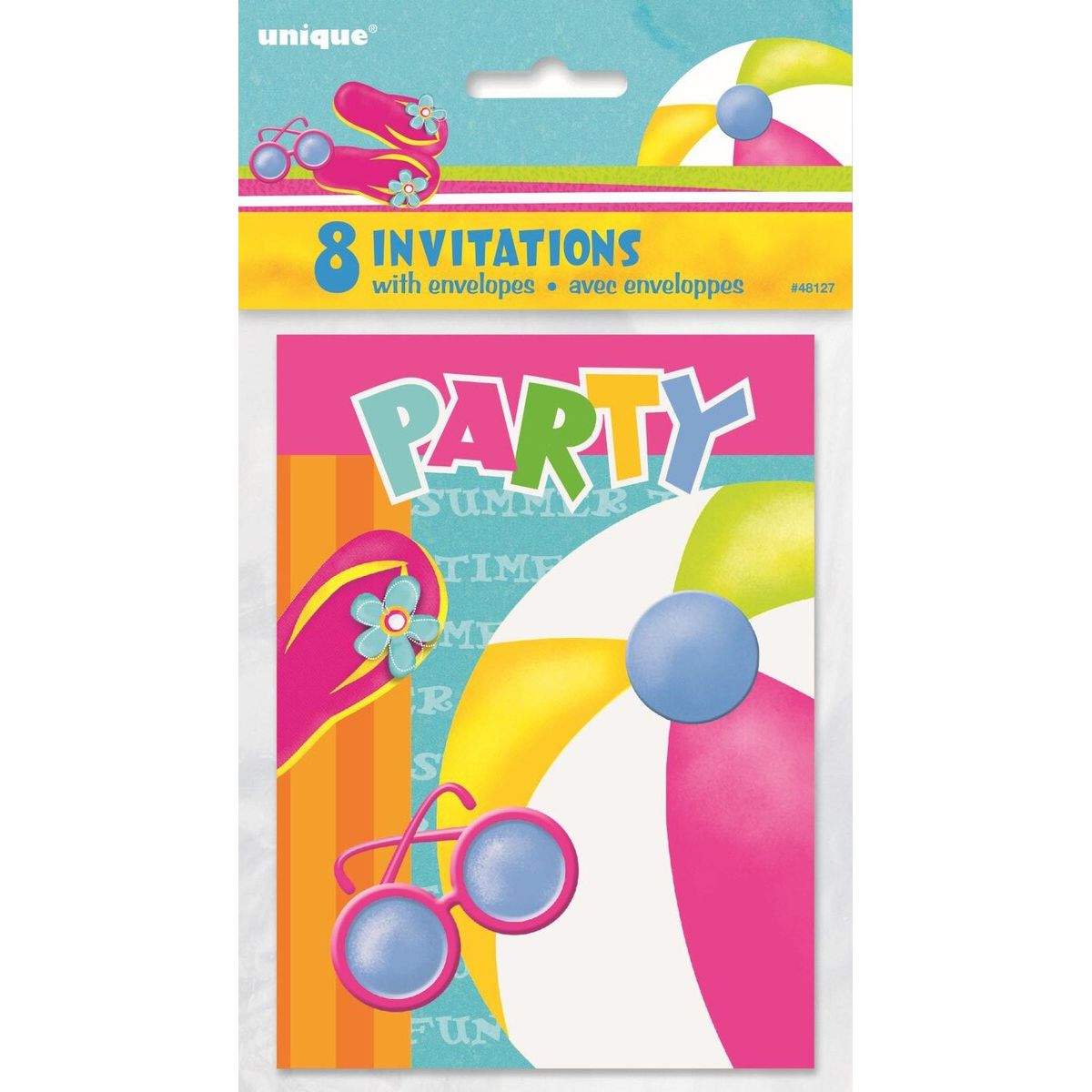 Pool Party - Invitations