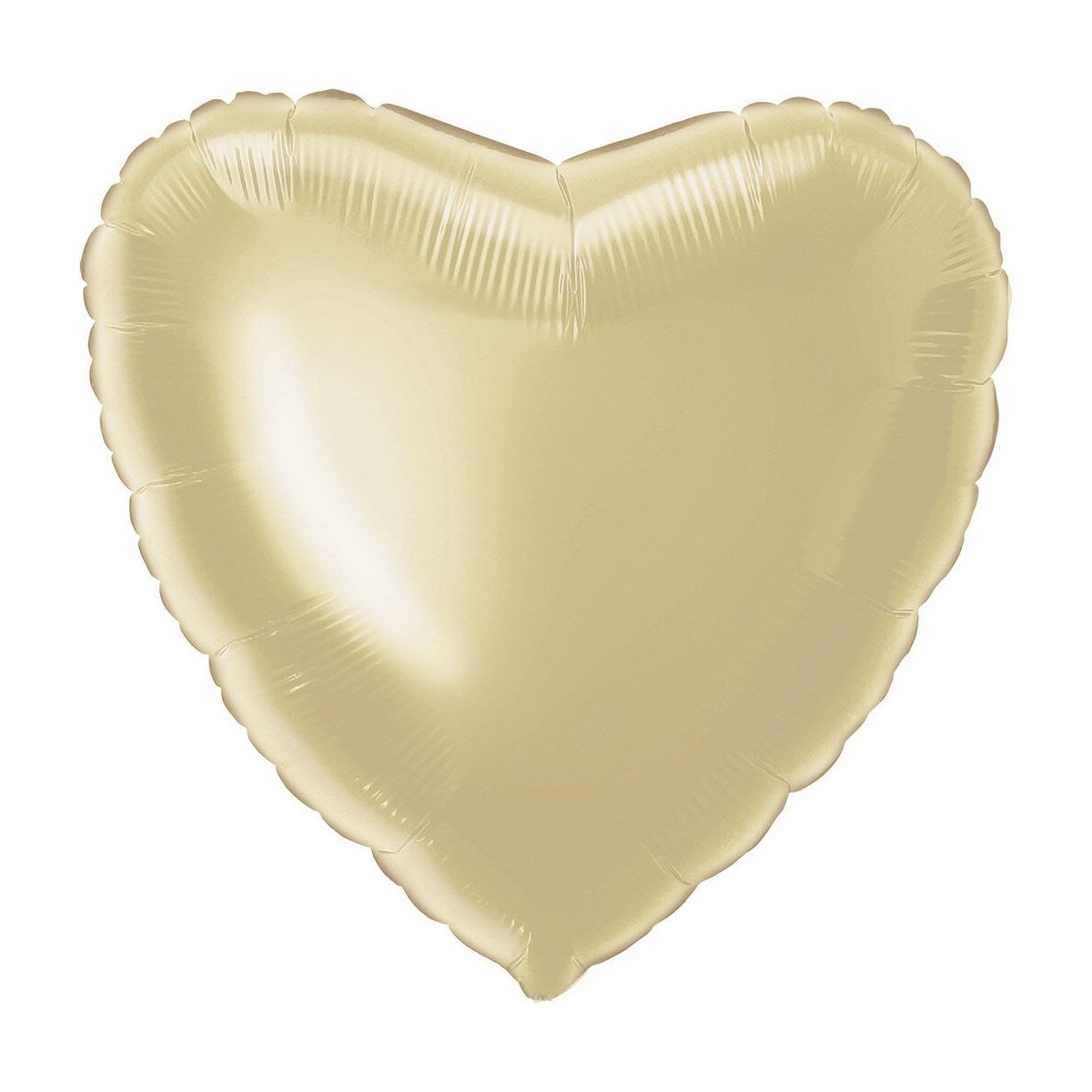 Heart Foil Balloon - Champagne Gold