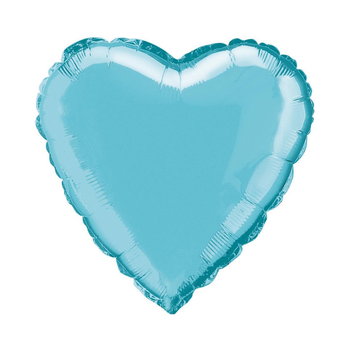 Powder Blue Heart 18 Foil pkg