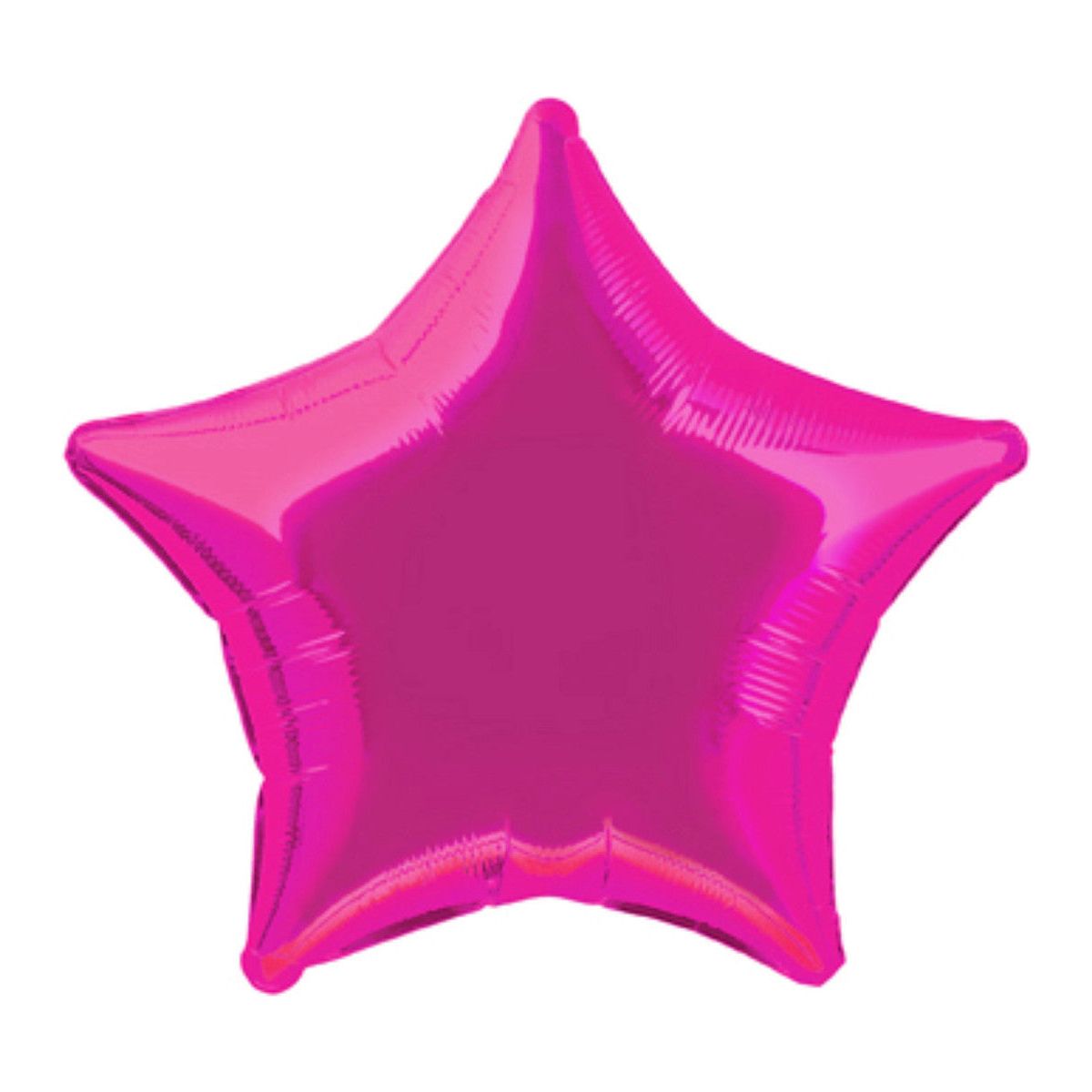 Hot Pink Star 20 Foil Bln pkg