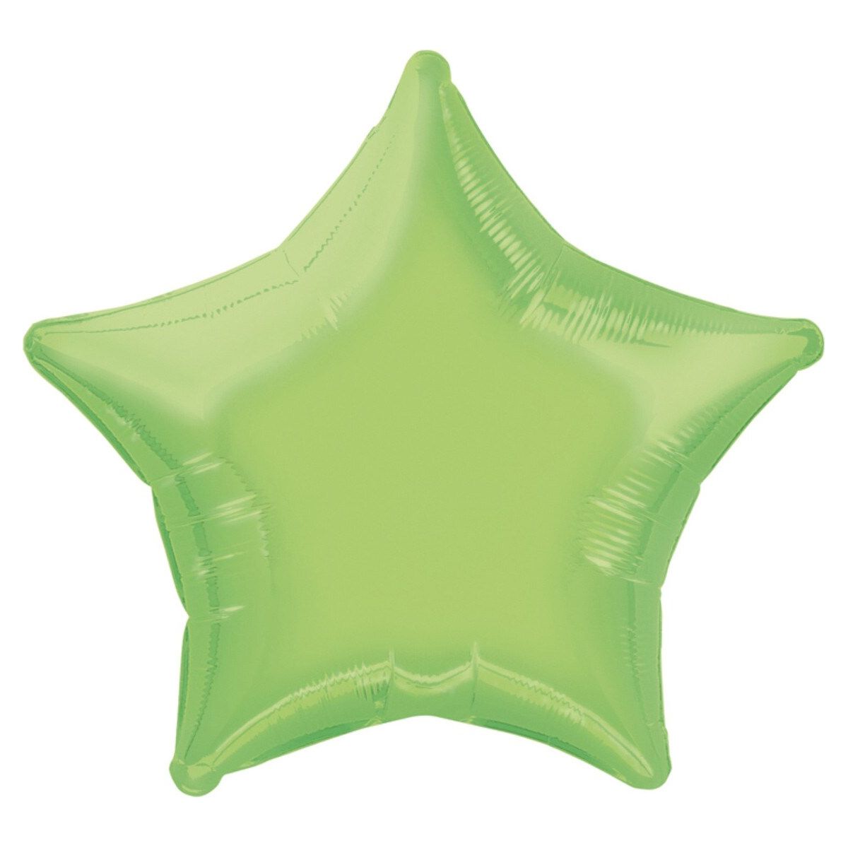 Star Foil Balloon - Lime Green