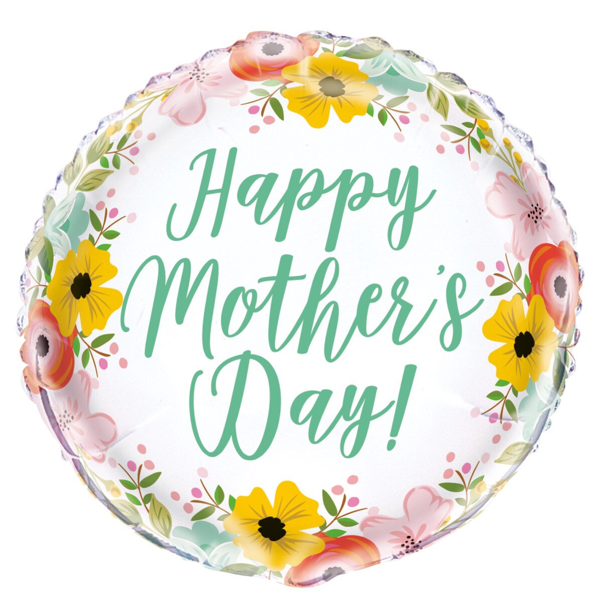 Mother's Day Foil Balloon - Spring Floral