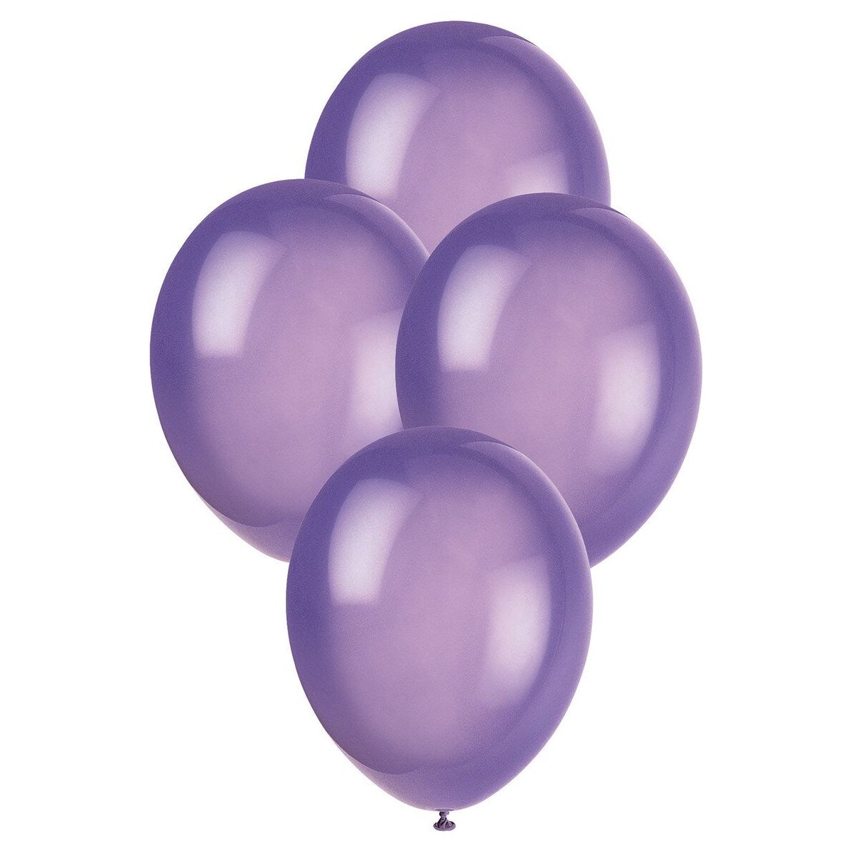 Premium Crystal Latex Balloons - Midnight Purple