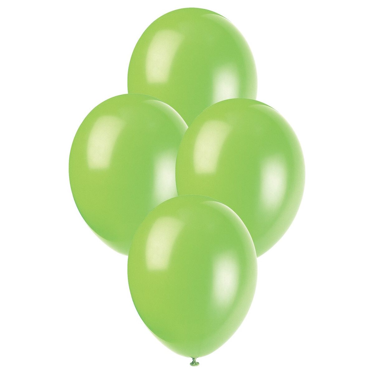 Premium Latex Balloons - Neon Lime Green