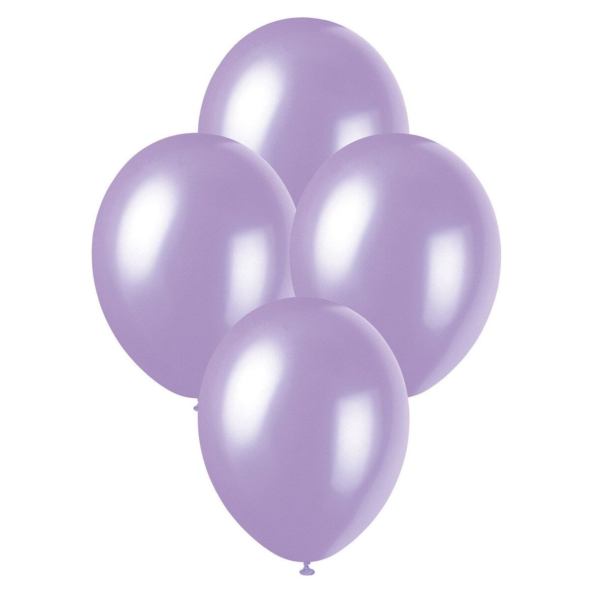 Premium Pearl Latex Balloons - Lovely Lavender