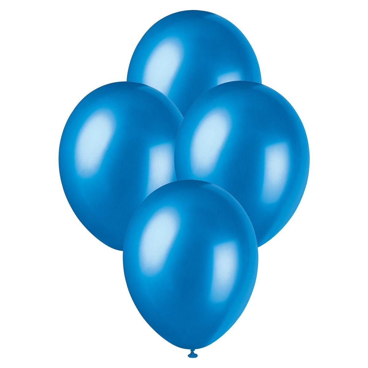 Premium Pearl Latex Balloons - Cosmic Blue