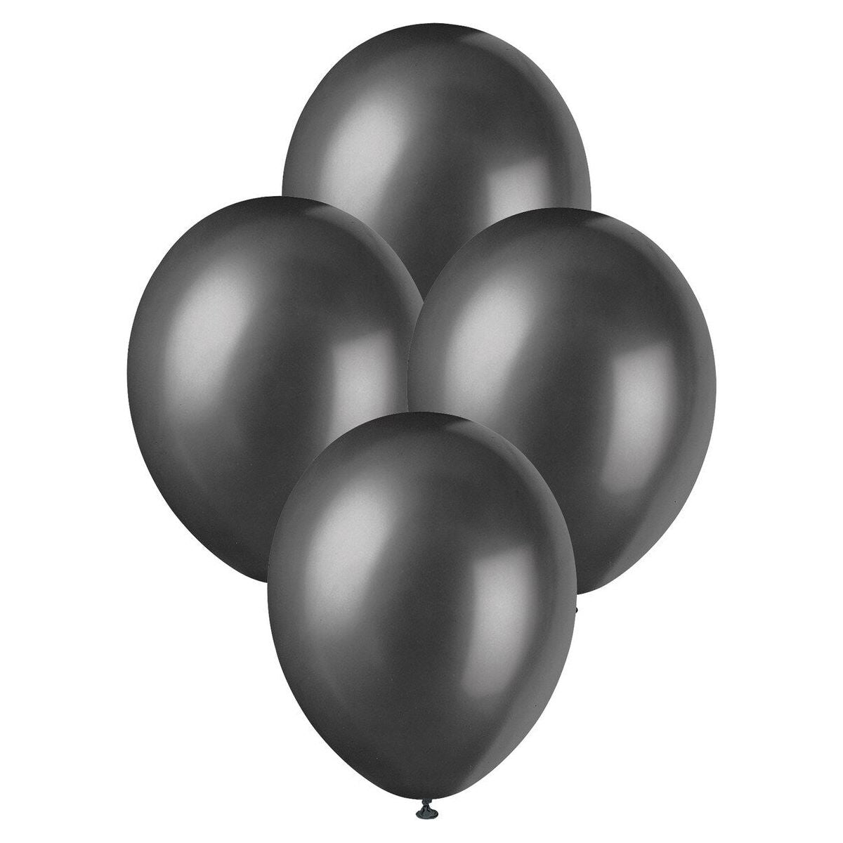 Premium Pearl Latex Balloons  - Ink Black