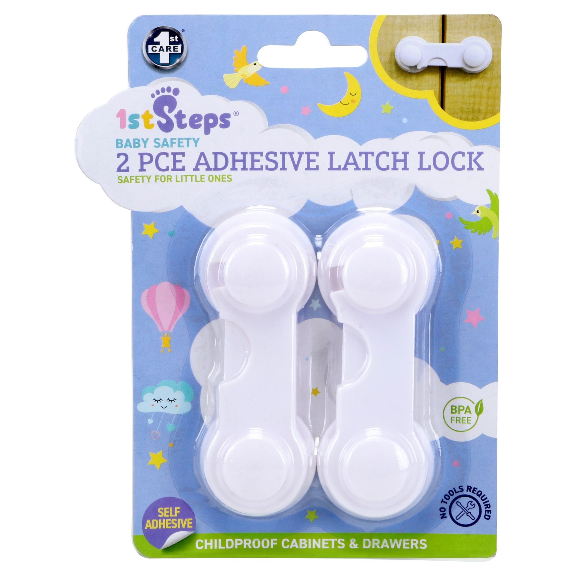 Baby Safety - Adhesive Latch Lock