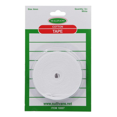 Cotton Tape - White