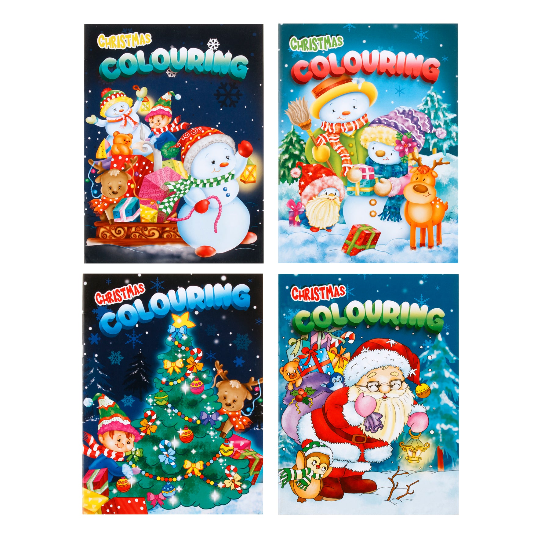 Christmas - Colour in Activity Book