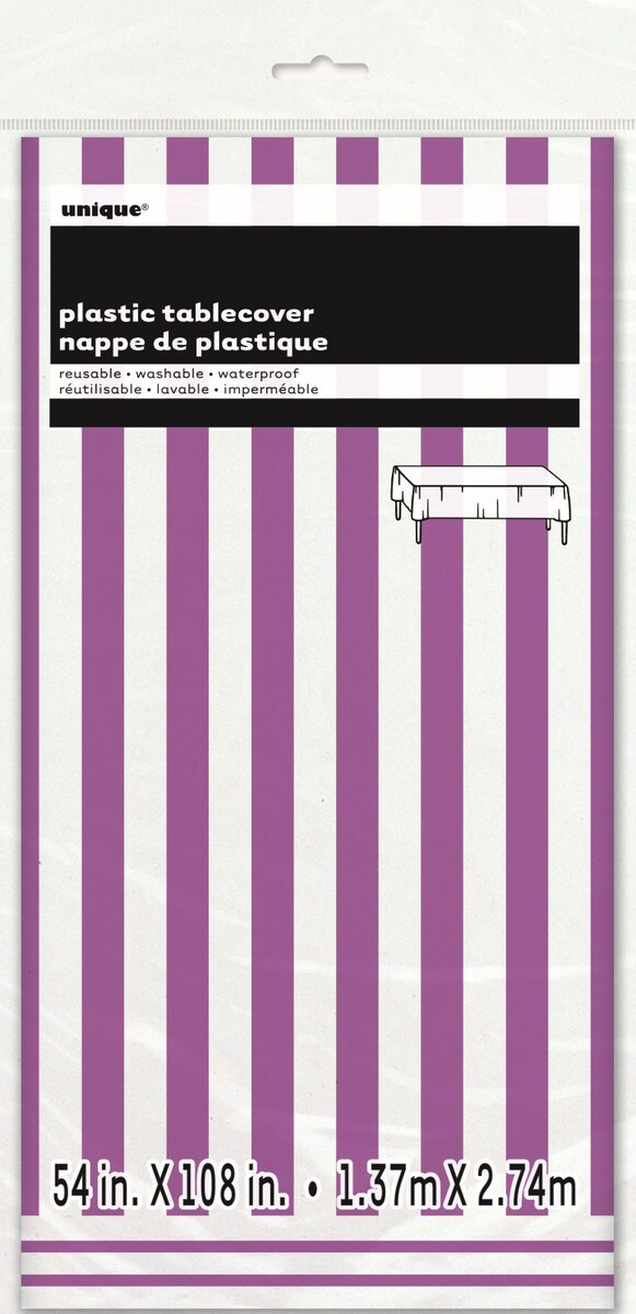 Stripes Tablecover - Pretty Purple