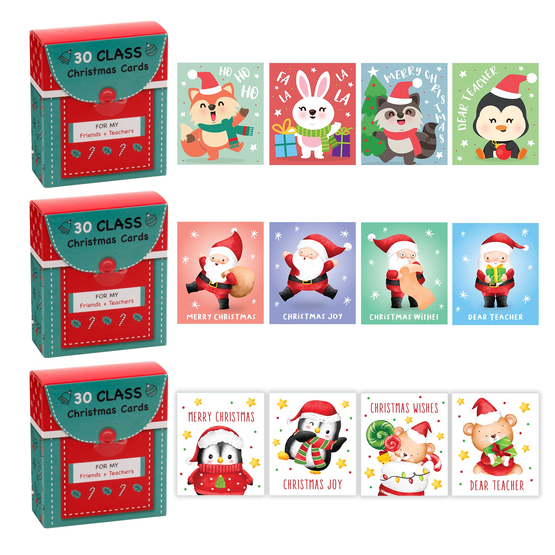 Christmas Cards Box - School Class