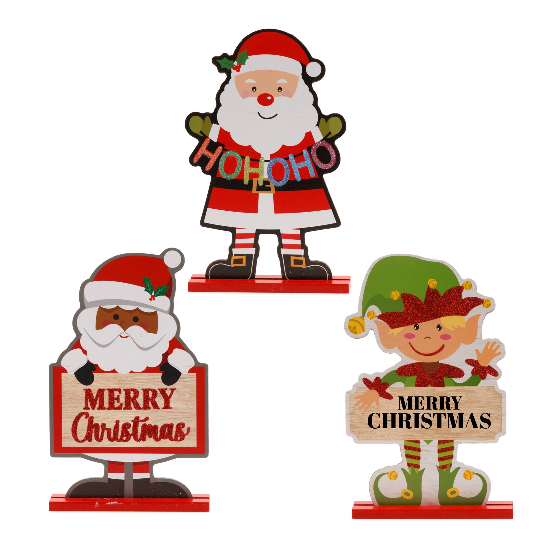 Christmas Decoration Sign - Stand