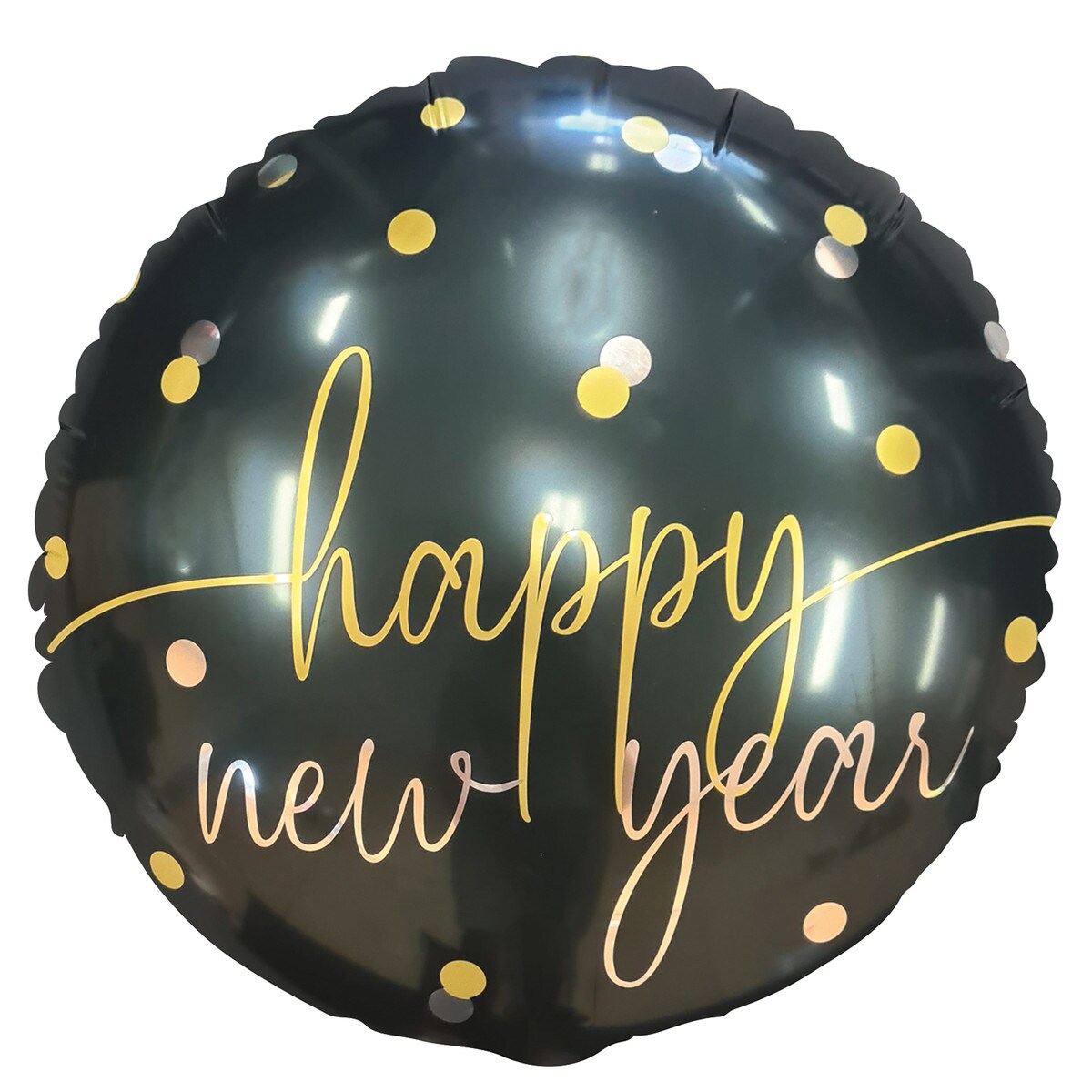 Happy Ny Foil Balloon with Ribbon