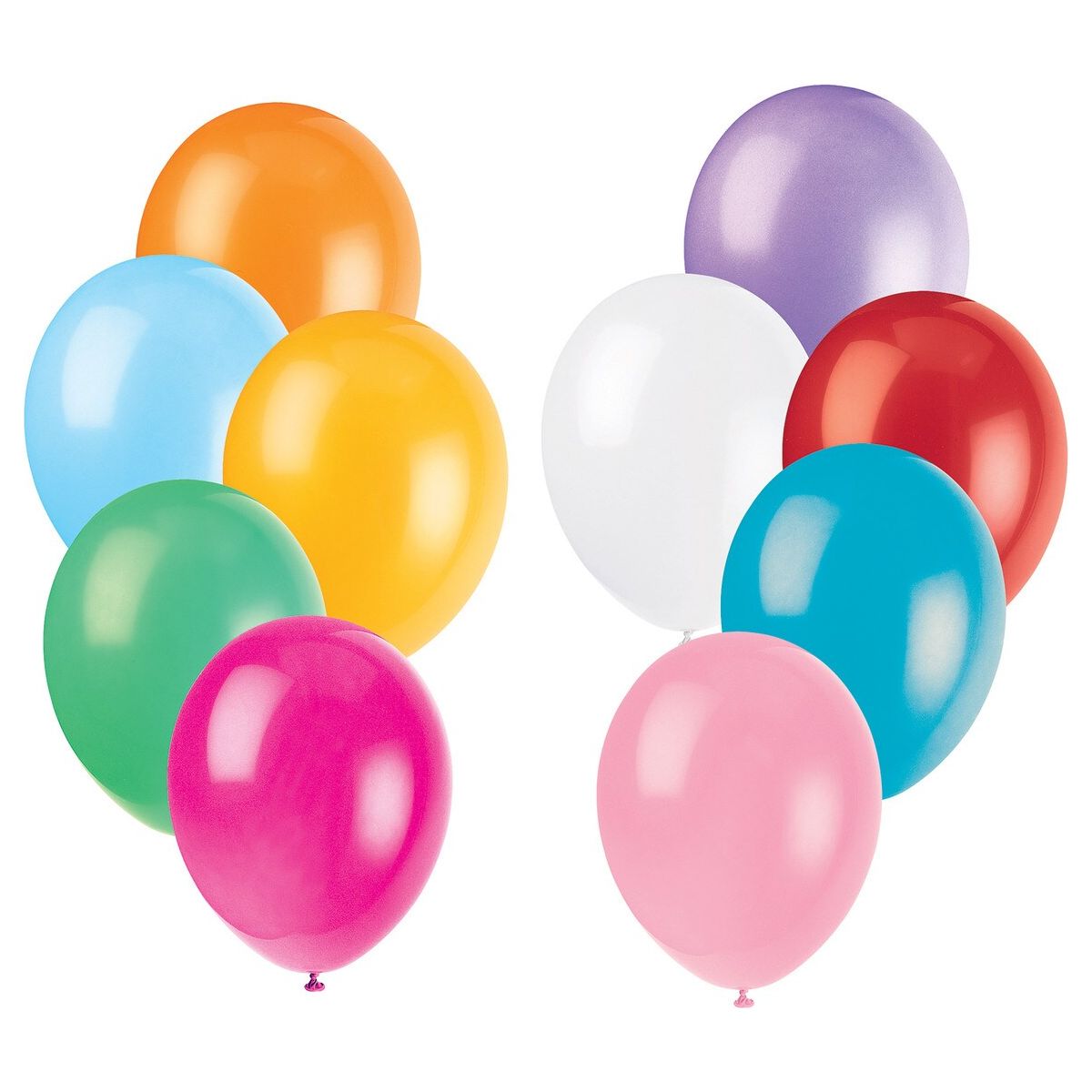 Decorator Latex Balloons - Assorted Bright