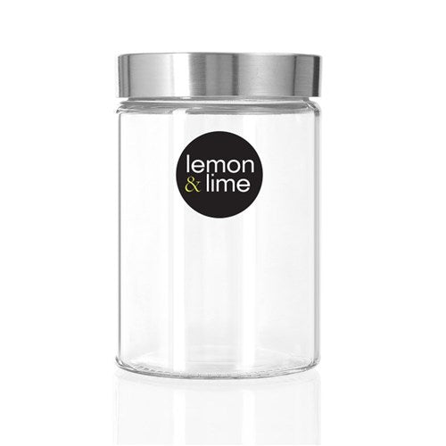 Altro Glass Jar Stainless Steel Lid