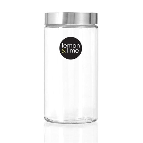 Altro Glass Jar Stainless Steel Lid