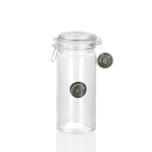 Fresco Glass Clip Jar