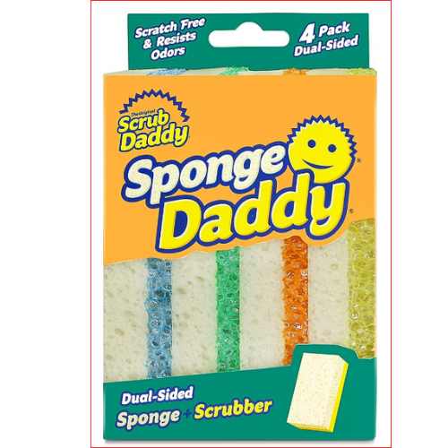 Sponge Daddy 4pk - Dollars and Sense