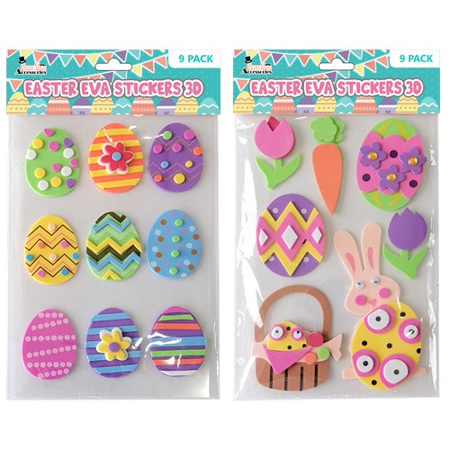 Easter - 3D Stickers