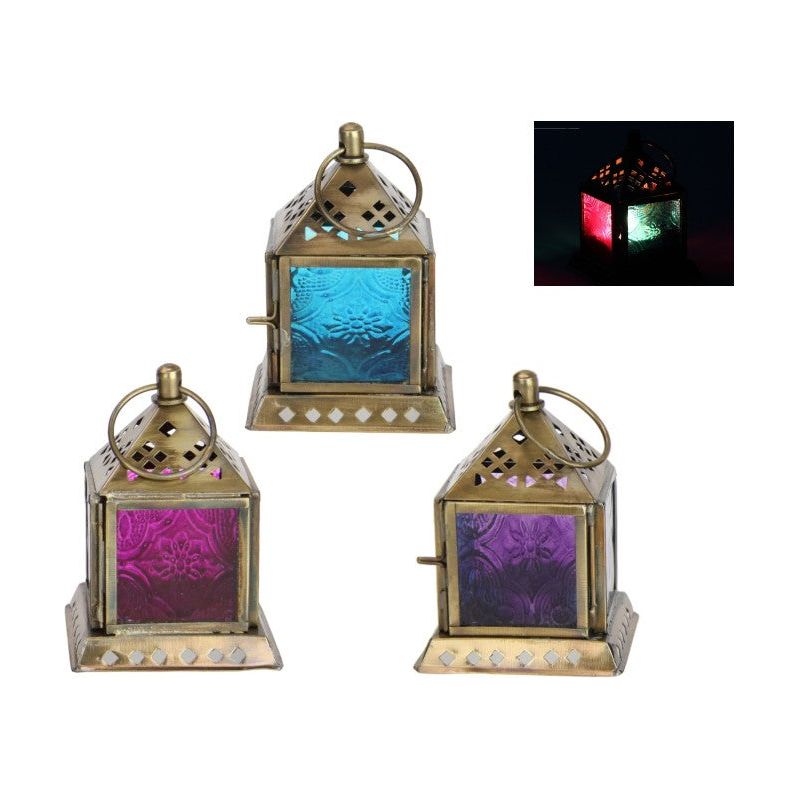 Square Moroccan Lantern Light - Dollars and Sense