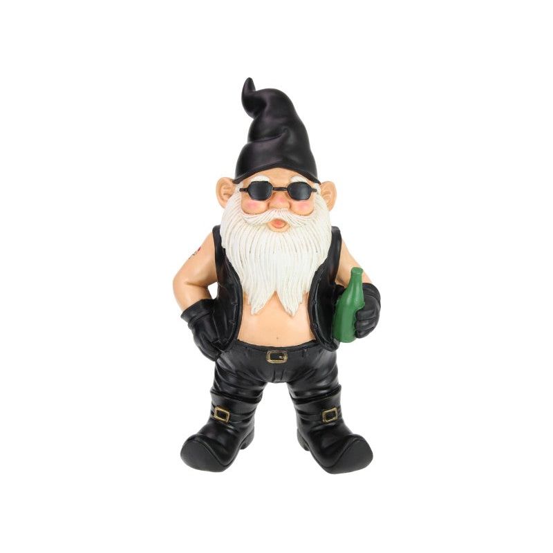 Biker Gnome in Black - Dollars and Sense