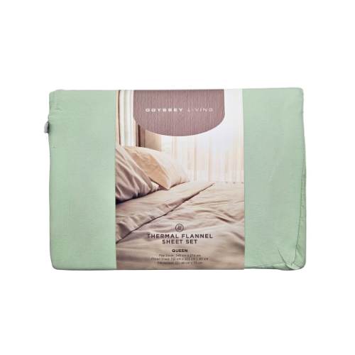 Flannel Sheet Set - Khaki Haze