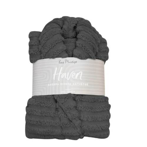 Bathrobe - Charcoal Haven