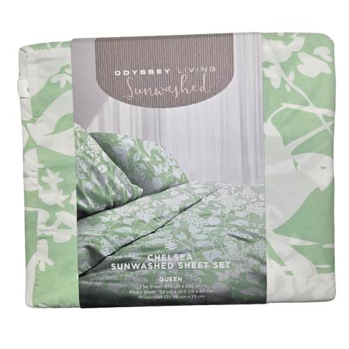 Queen Bed Sheet Set - Chelsea