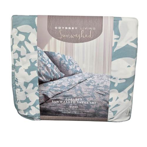 Queen Bed Sheet Set - Chelsea